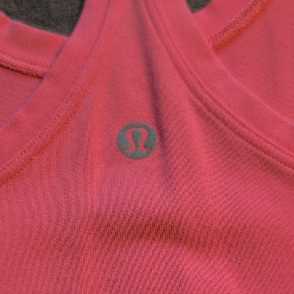 Lululemon Pink Racerback Tank - Picture 3 of 3